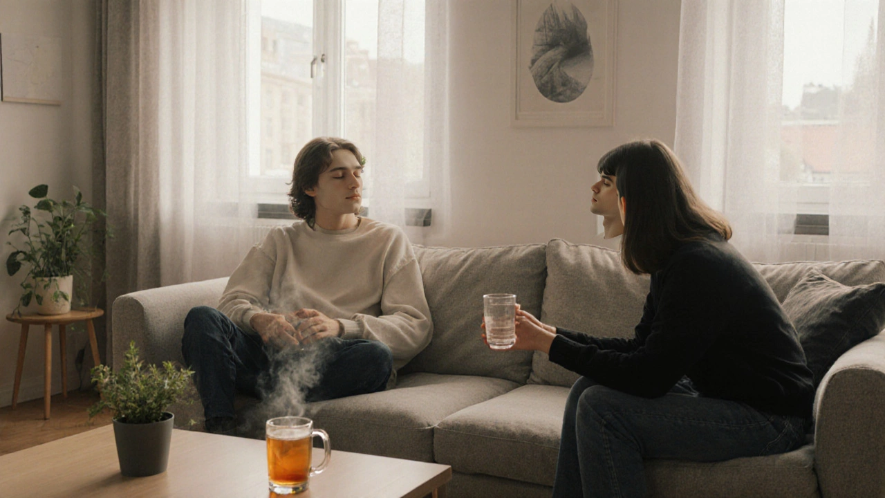 Wie man mit einem Freund, der high ist, spricht - Tipps & sichere Kommunikation