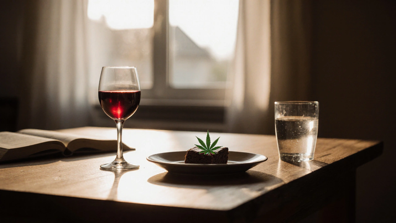 Macht Wein Cannabis-Edibles stärker? Die Wahrheit hinter der Kombination