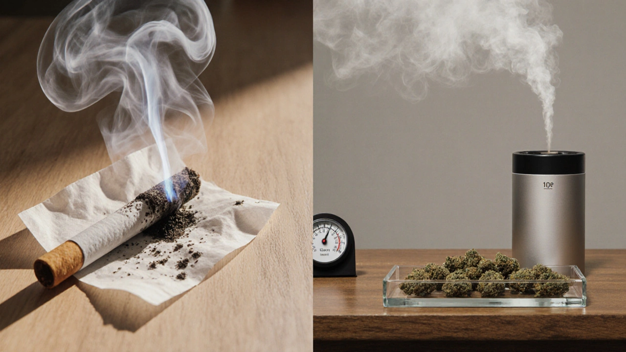 Ist das Dampfen von Blüten sicherer als das Rauchen?