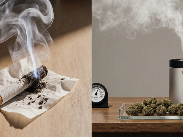 Ist das Dampfen von Blüten sicherer als das Rauchen?