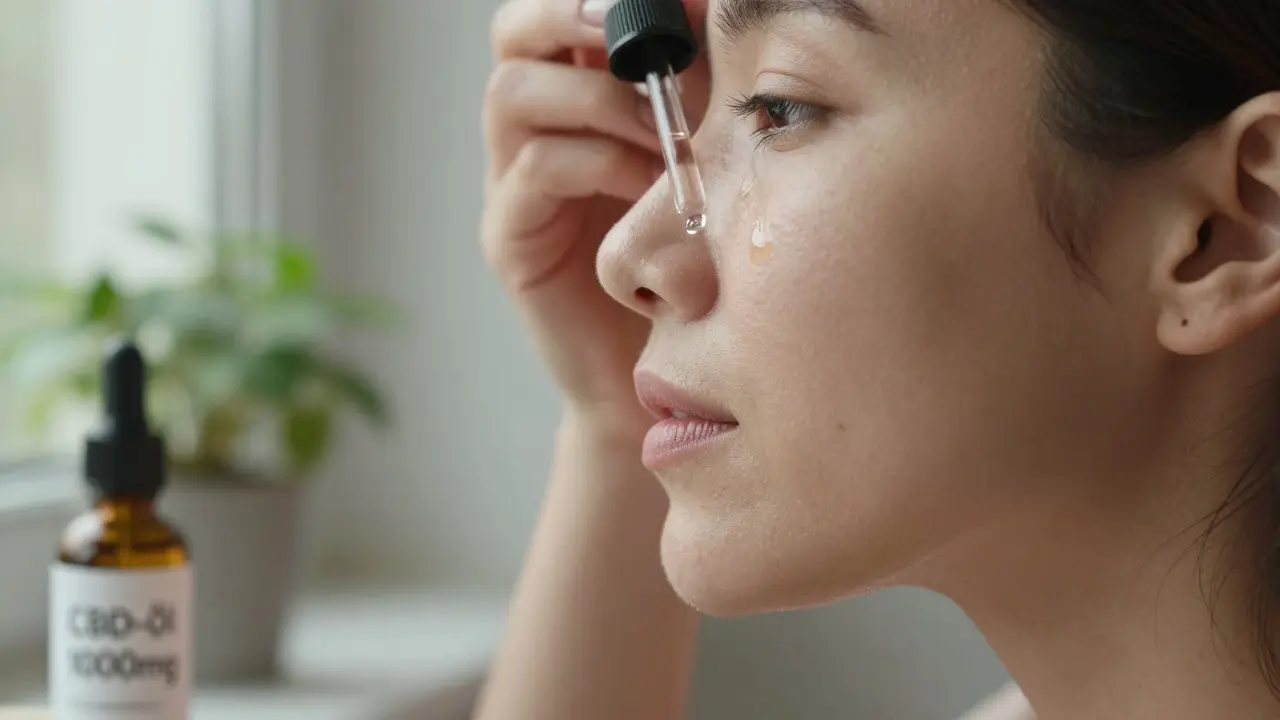 Kann ich reines CBD-Öl direkt auf mein Gesicht auftragen?