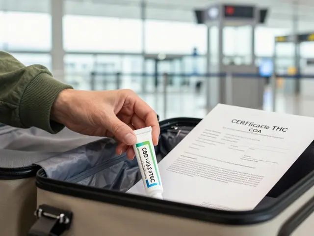 Kann ich CBD-Creme im Flugzeug mitnehmen?