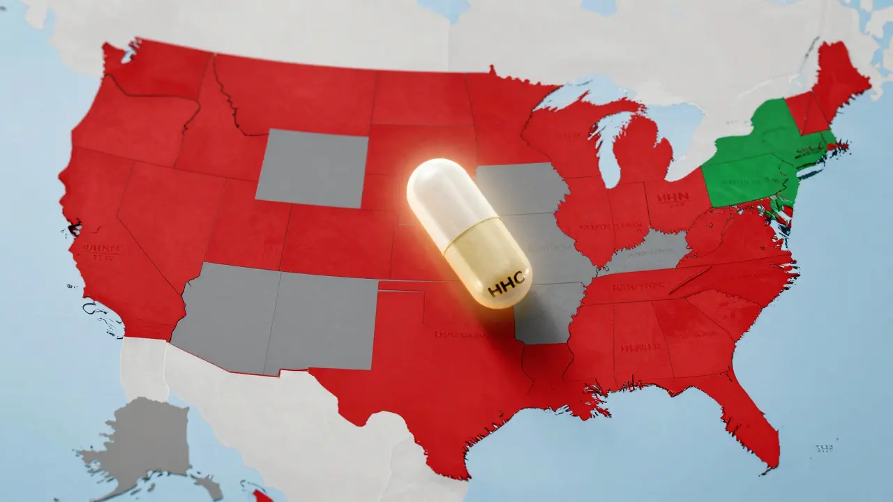 In welchen Bundesstaaten ist HHC legal?