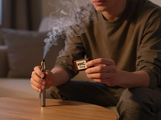 Werden Edibles höher als Vapes mit HHC?