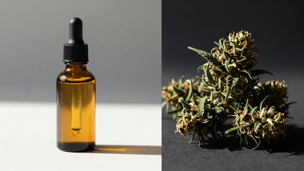 CBD-Öl vs. Marihuana: Der Unterschied im Detail