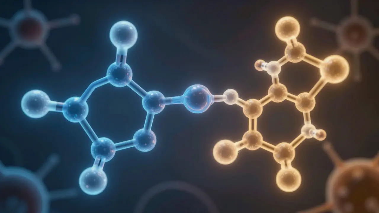 Molekularer Vergleich von CBD und THC mit neuronalen Mustern