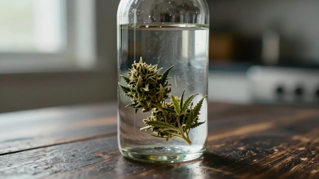 Wie lange dauert die Infusion von Everclear mit Cannabis?