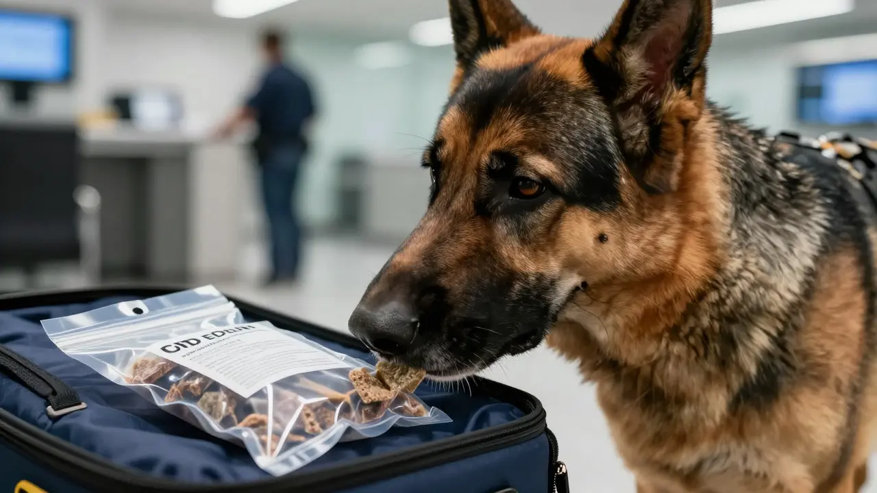 Riechen Drogenspürhunde Edibles? Die Wahrheit über THC, CBD und Geruchssensoren
