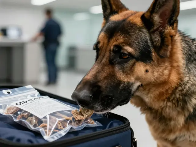 Riechen Drogenspürhunde Edibles? Die Wahrheit über THC, CBD und Geruchssensoren