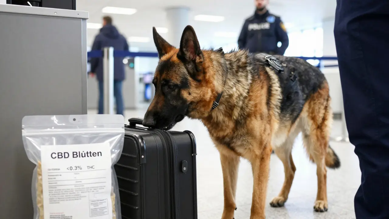 Riechen Drogenspürhunde CBD-Blüten? Die Wahrheit über Geruch und Recht