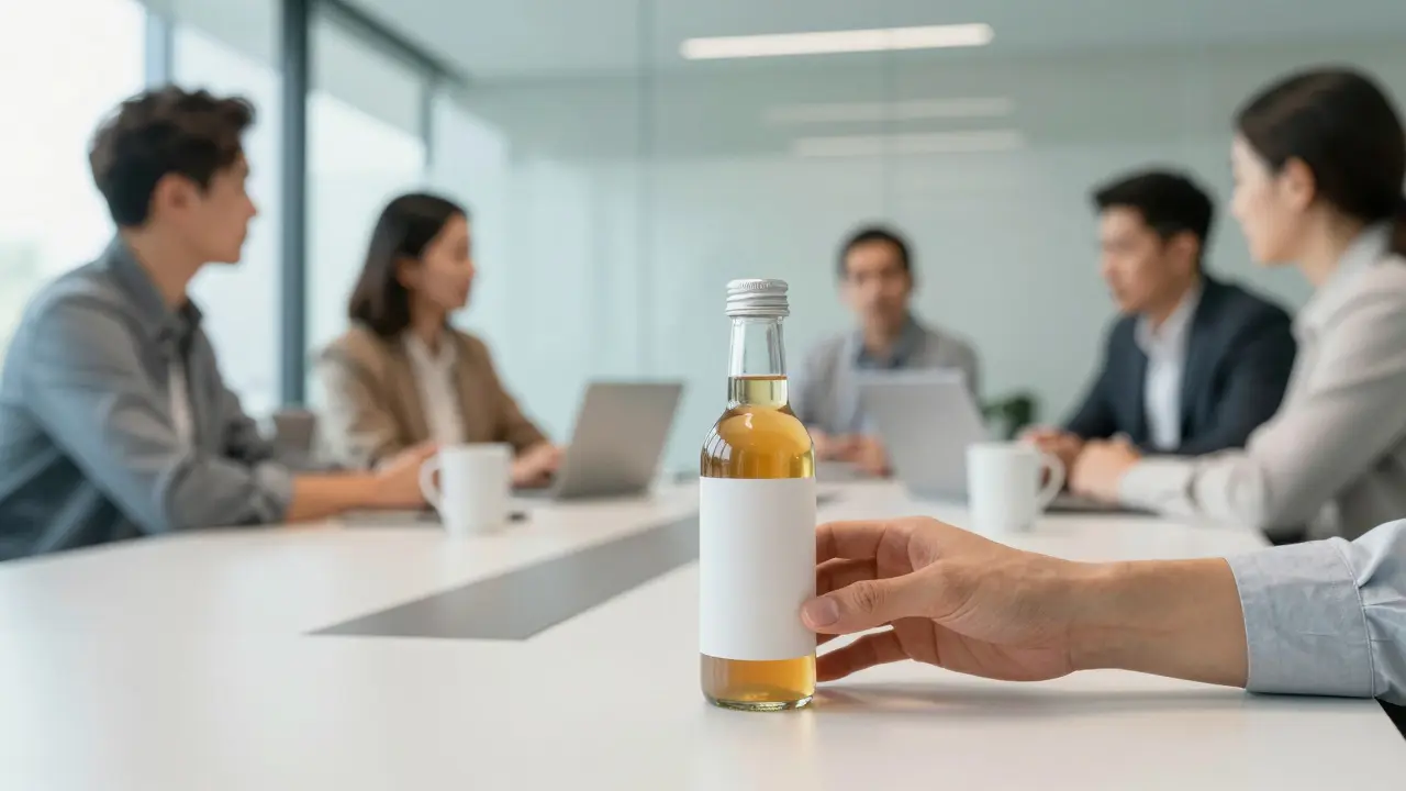 CBD-Getränke bei der Arbeit: Rechtlich erlaubt, aber was sagt der Chef?